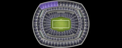 Seat view from Upper Sideline