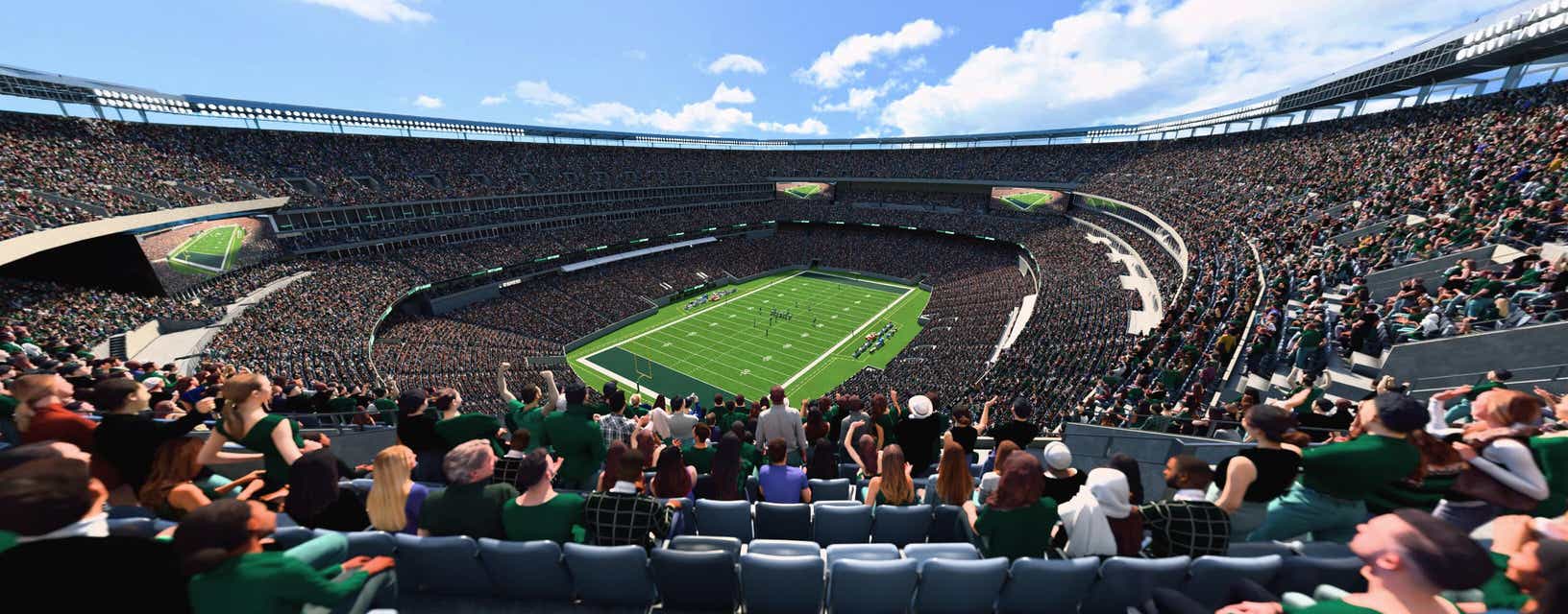 Seat view from Upper Endzone
