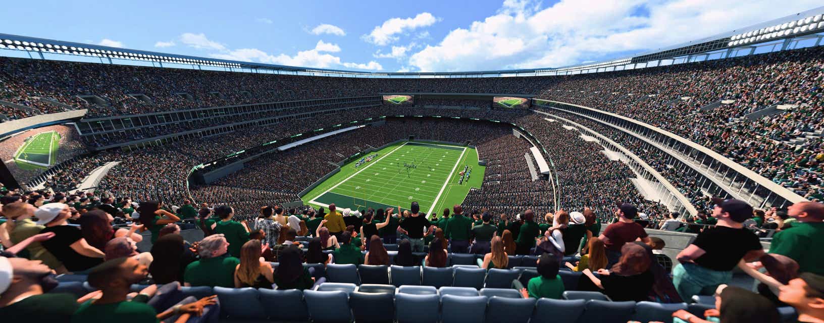 Seat view from Upper Endzone