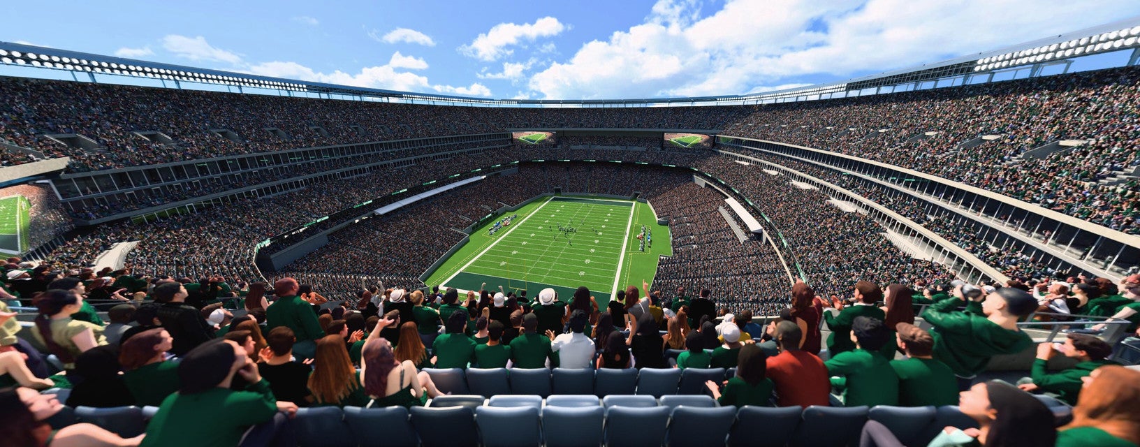 Seat view from Upper Endzone