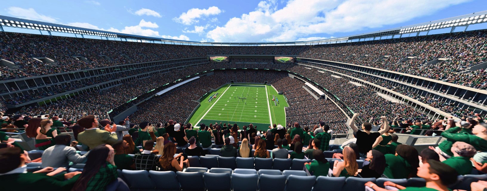 Seat view from Upper Endzone