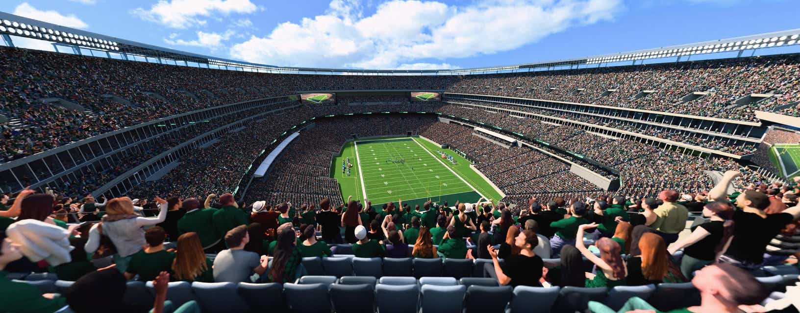 Seat view from Upper Endzone
