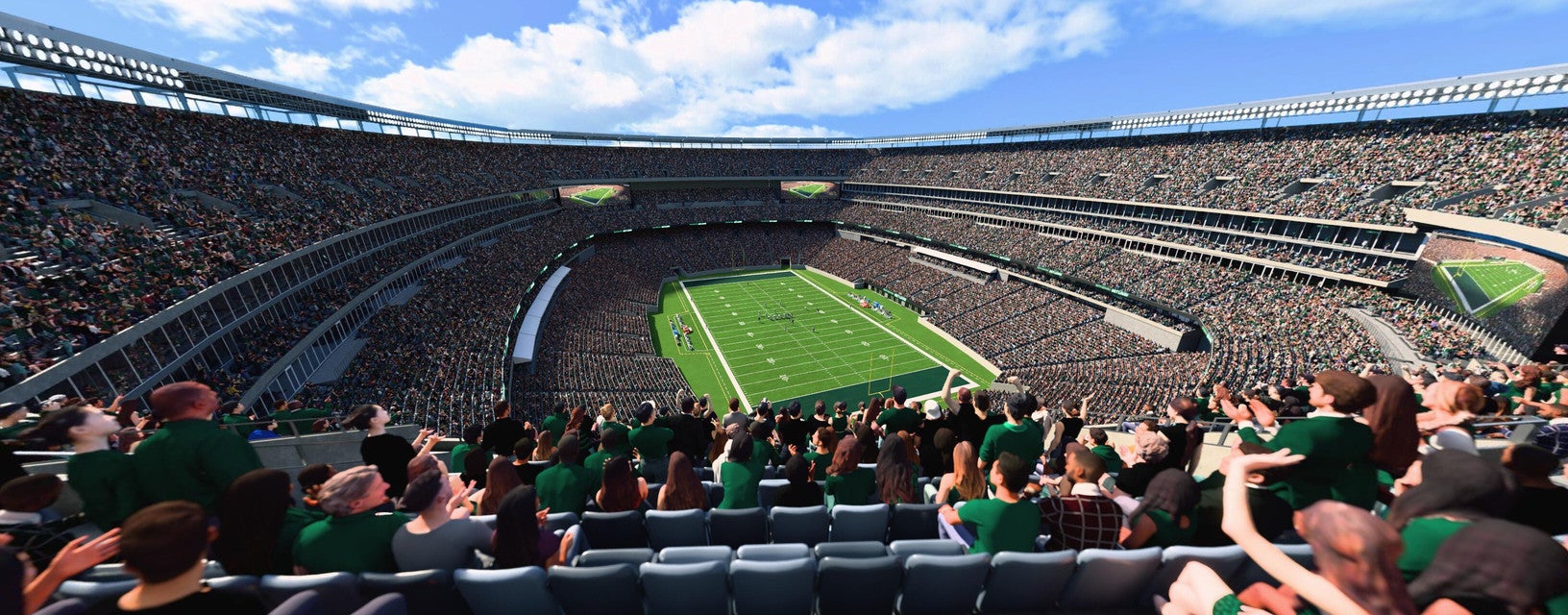 Seat view from Upper Endzone