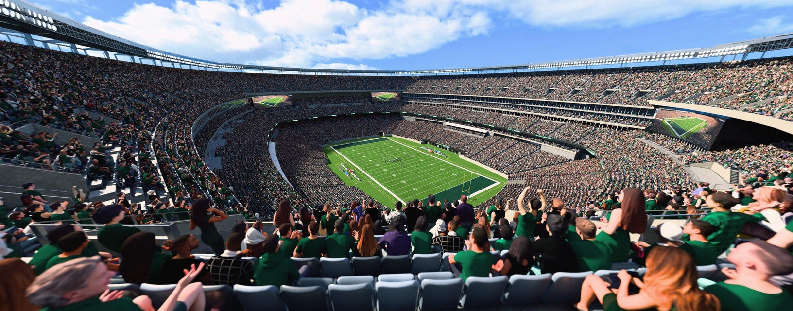 Seat view from Upper Endzone