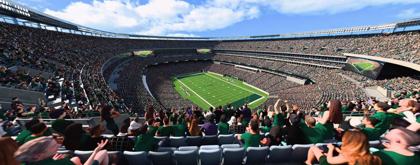 Seat view from Upper Endzone