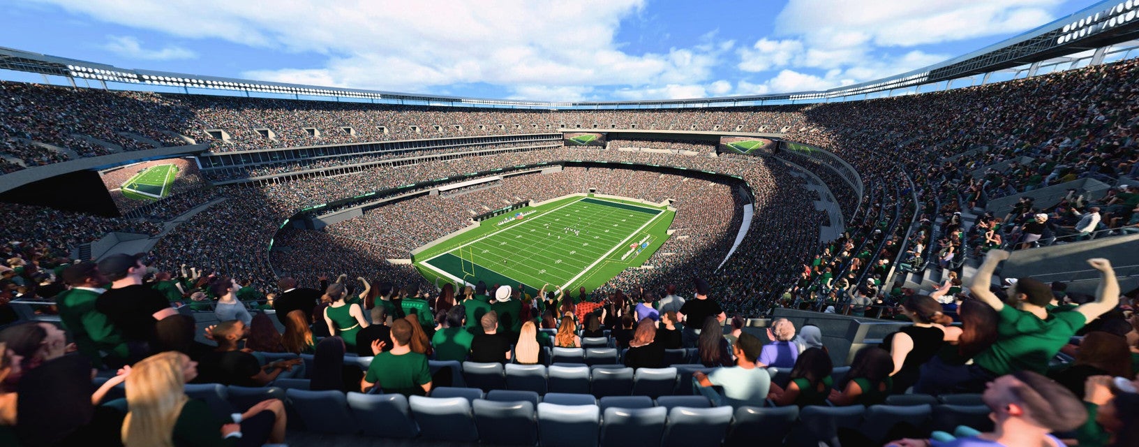 Seat view from Upper Endzone