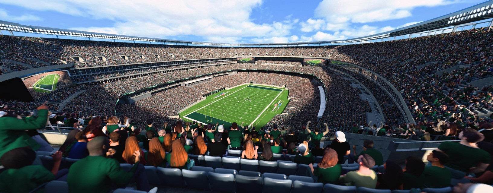 Seat view from Upper Endzone