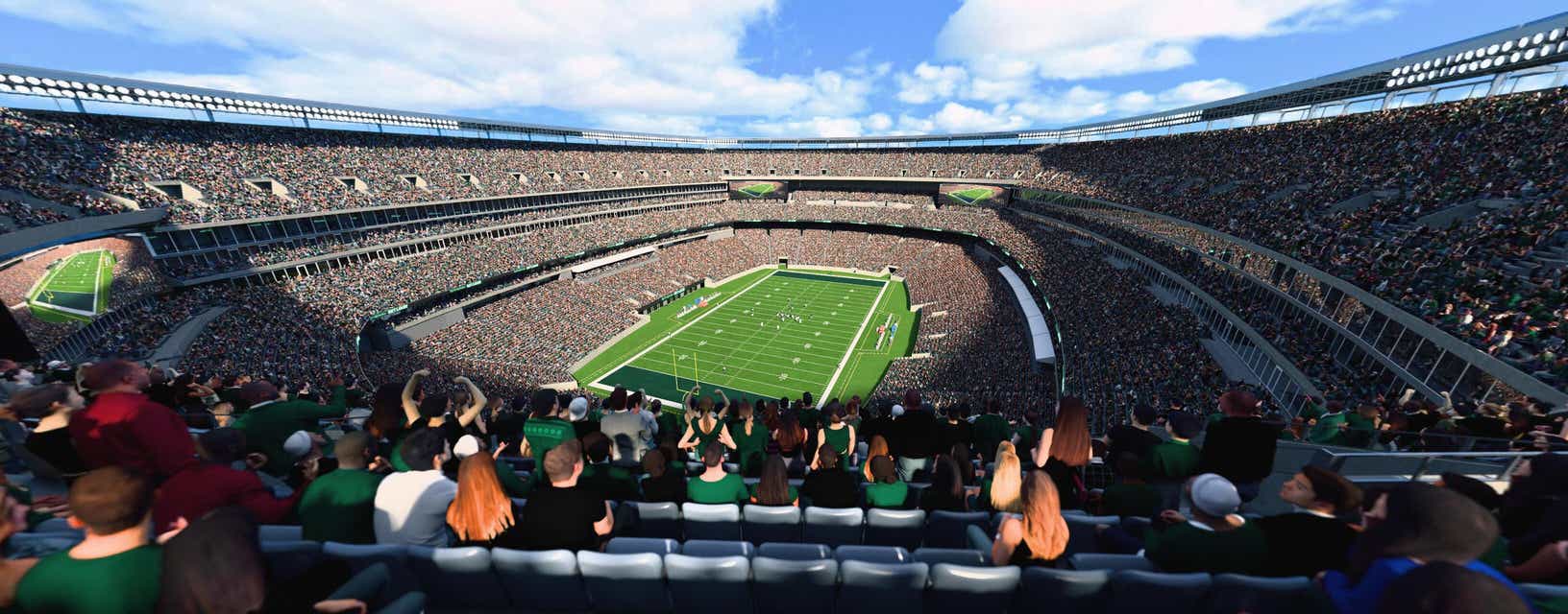 Seat view from Upper Endzone
