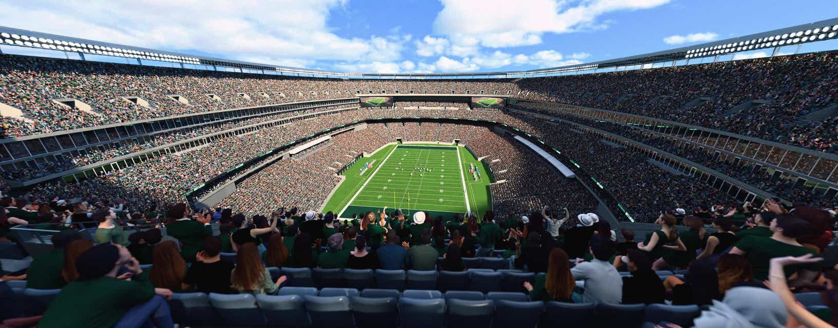 Seat view from Upper Endzone