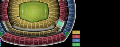 Seat view from Middle