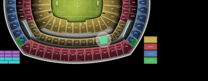 Seat view from Middle