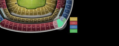 Seat view from Middle