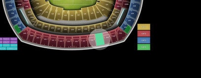 Seat view from Middle