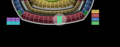 Seat view from Middle