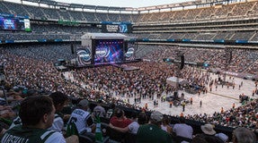 Seat view from Middle