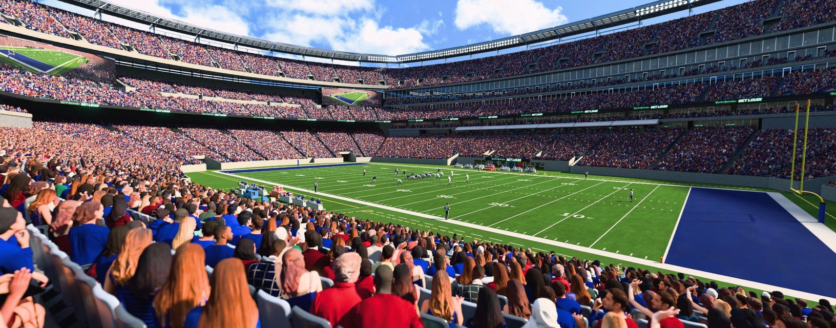 Seat view from Lower Sideline