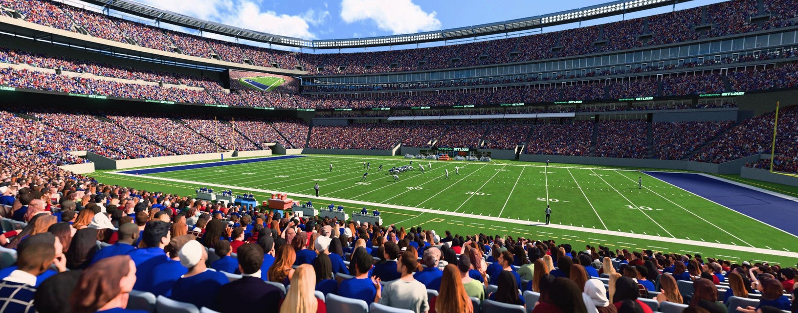 Seat view from Lower Sideline