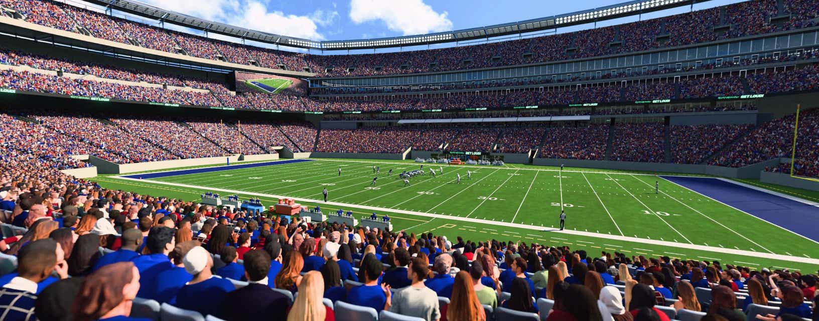 Seat view from Lower Sideline