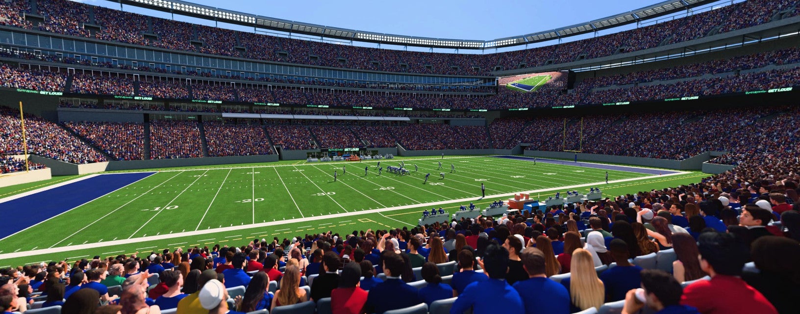 Seat view from Lower Sideline