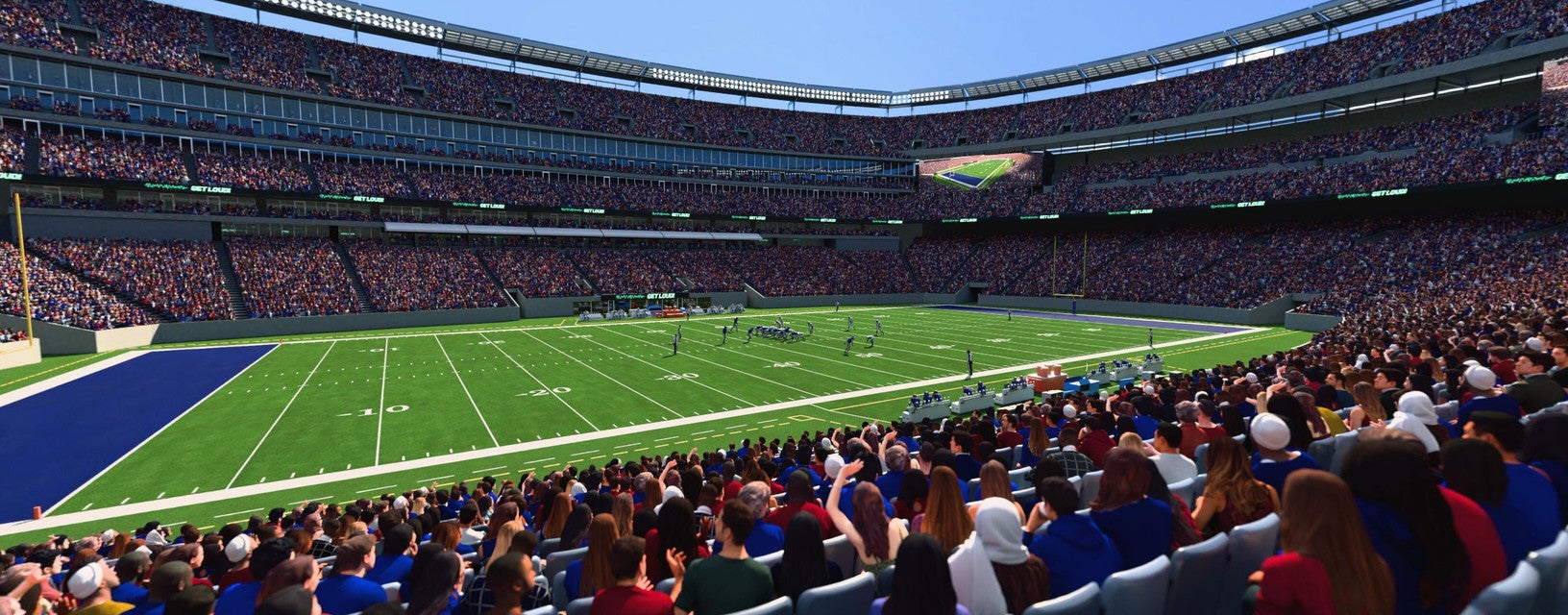 Seat view from Lower Sideline