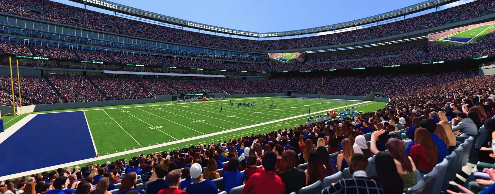 Seat view from Lower Sideline