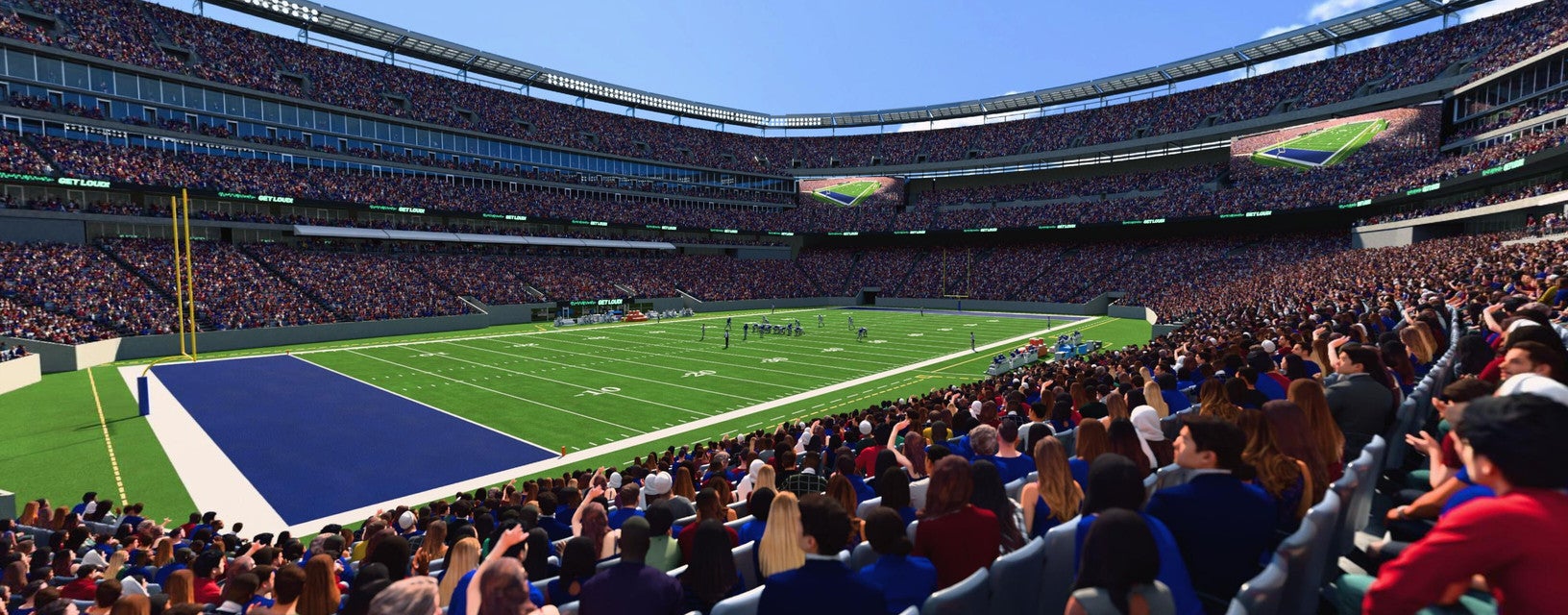 Seat view from Lower End