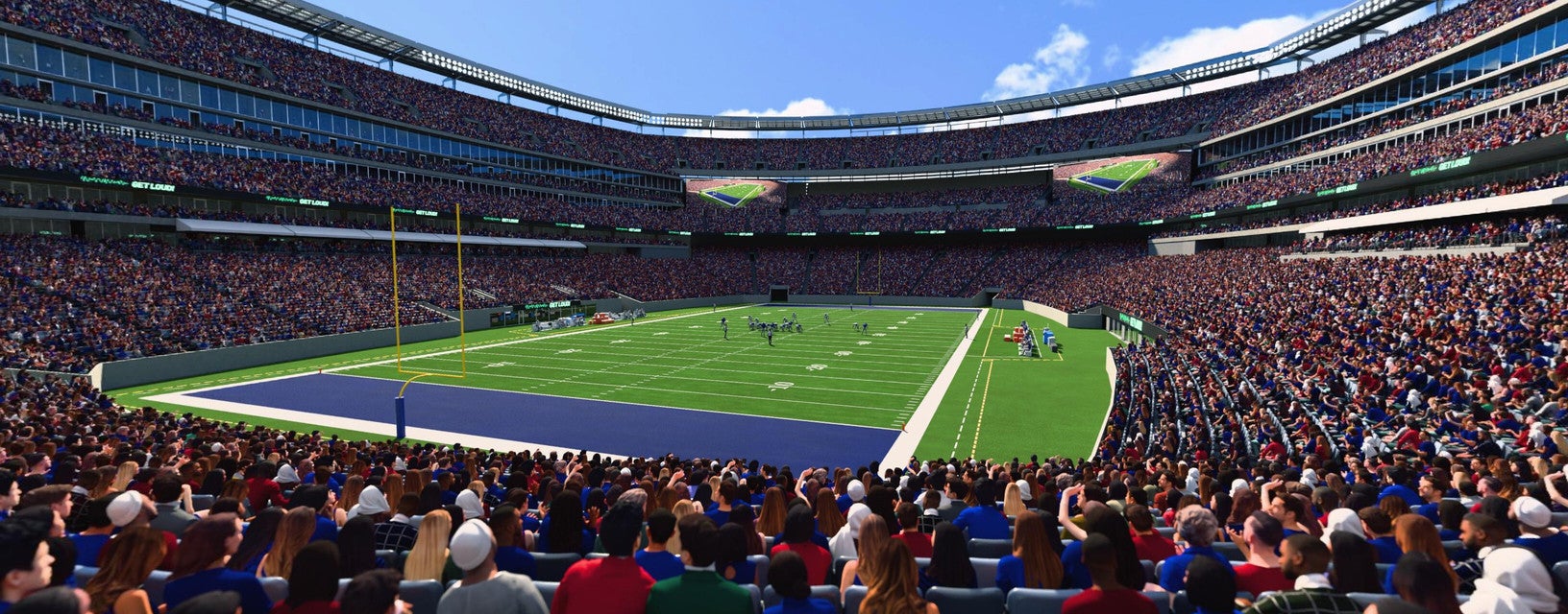 Seat view from Lower End