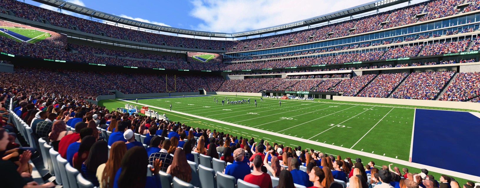 Seat view from Lower Sideline