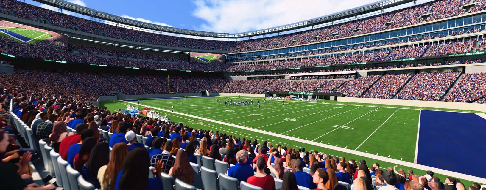 Seat view from Lower Sideline