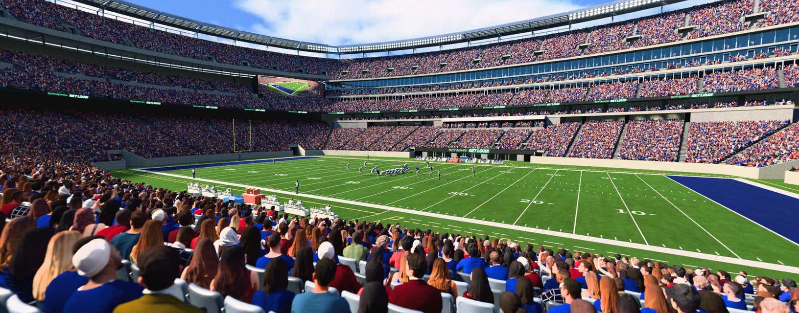 Seat view from Lower Sideline