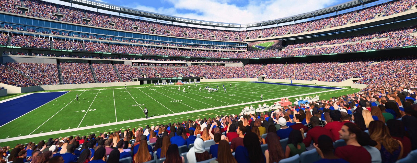 Seat view from Lower Sideline