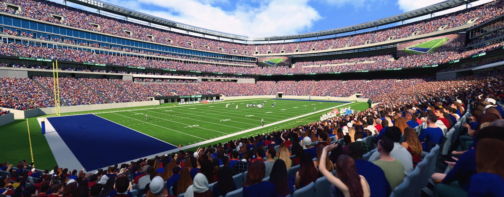 Seat view from Lower End