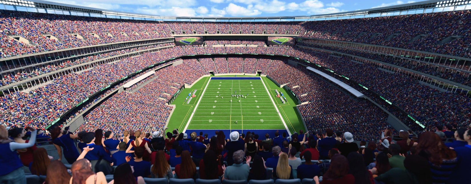 Seat view from Upper Endzone