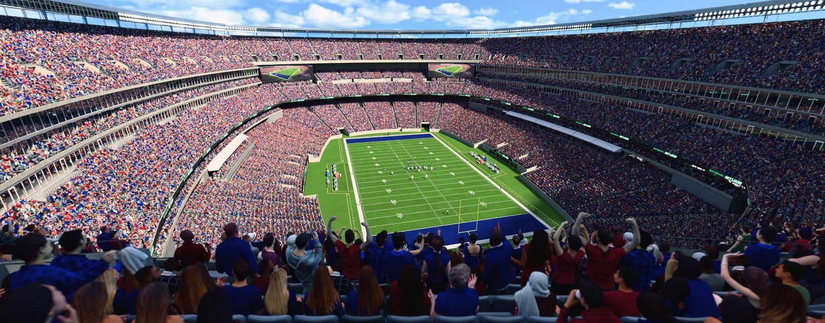 Seat view from Upper Endzone