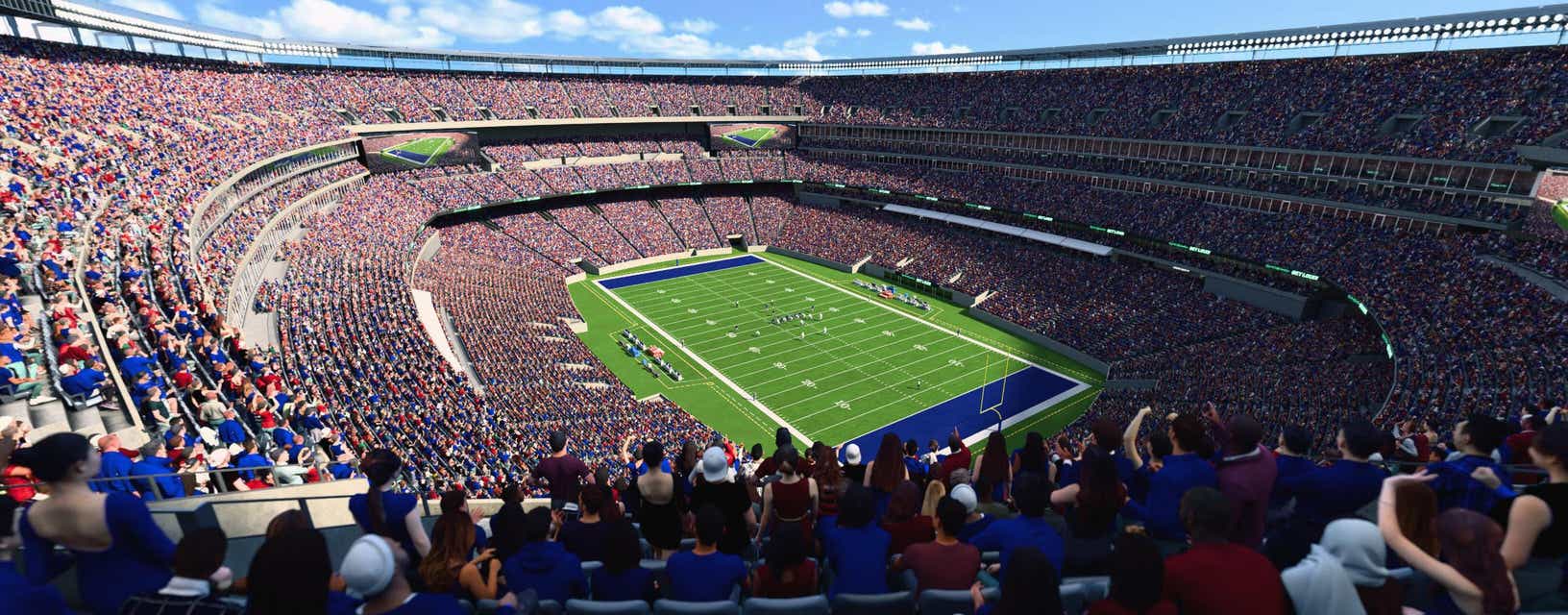 Seat view from Upper Endzone