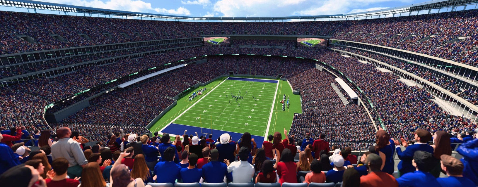 Seat view from Upper Endzone