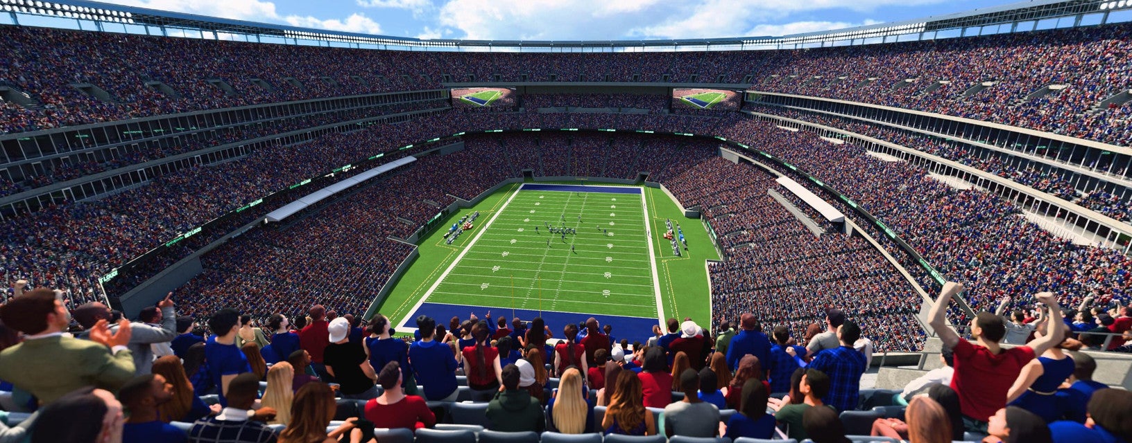 Seat view from Upper Endzone