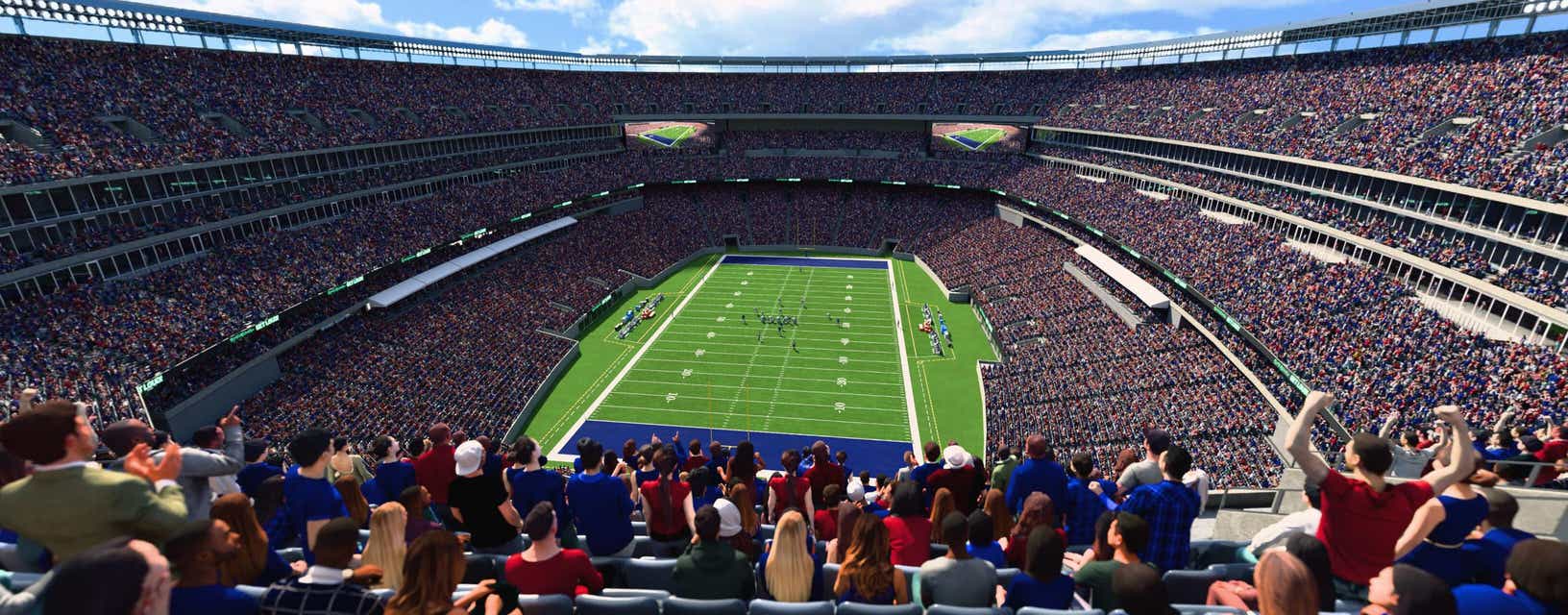 Seat view from Upper Endzone