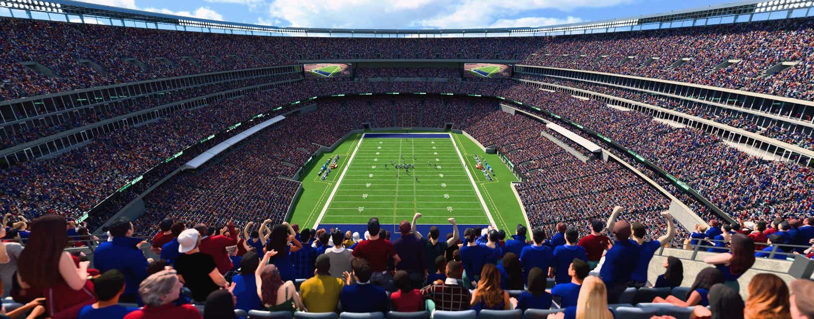 Seat view from Upper Endzone