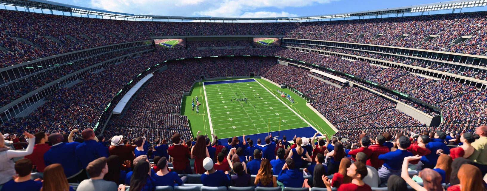 Seat view from Upper Endzone