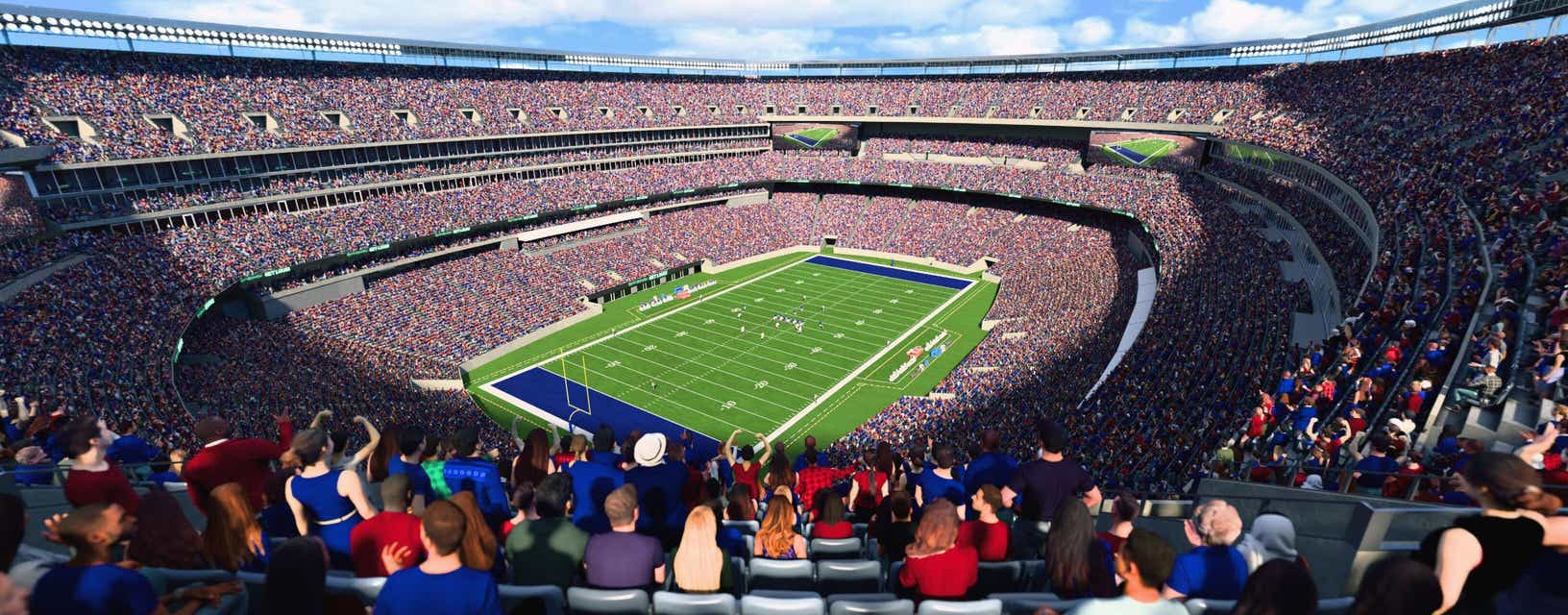 Seat view from Upper Endzone