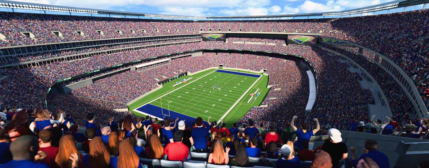 Seat view from Upper Endzone