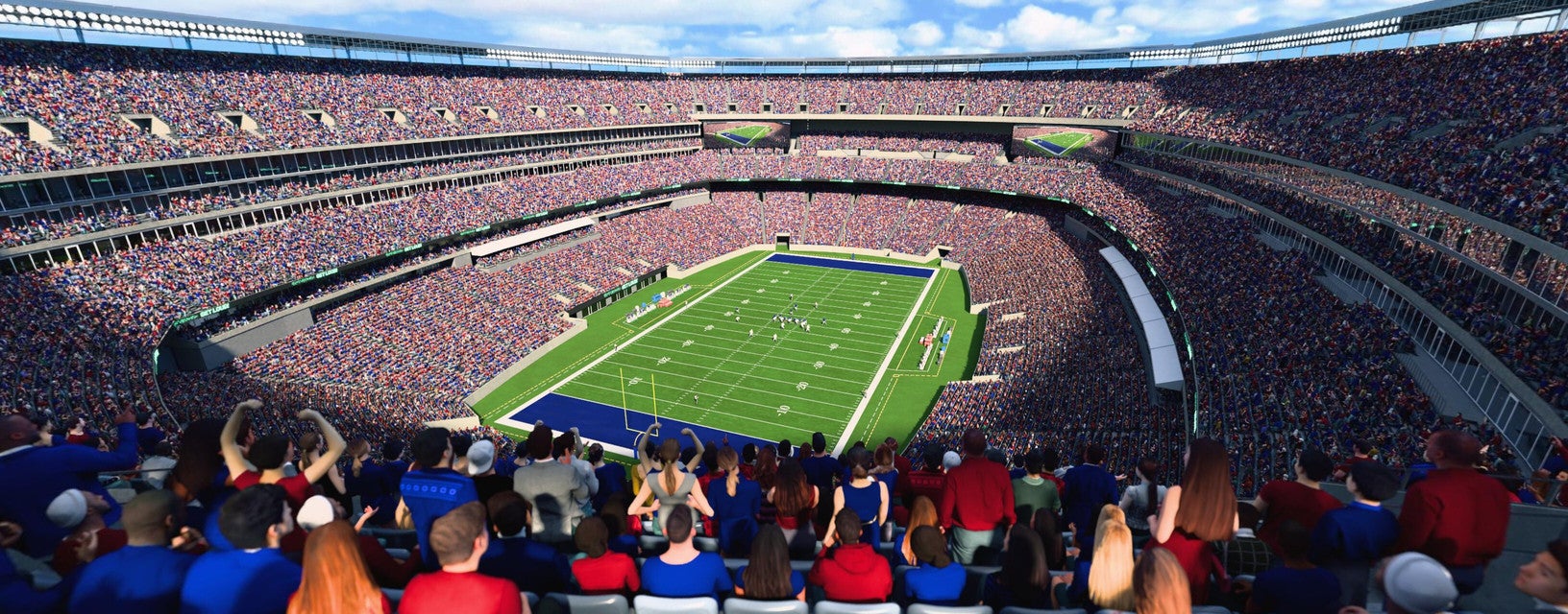 Seat view from Upper Endzone