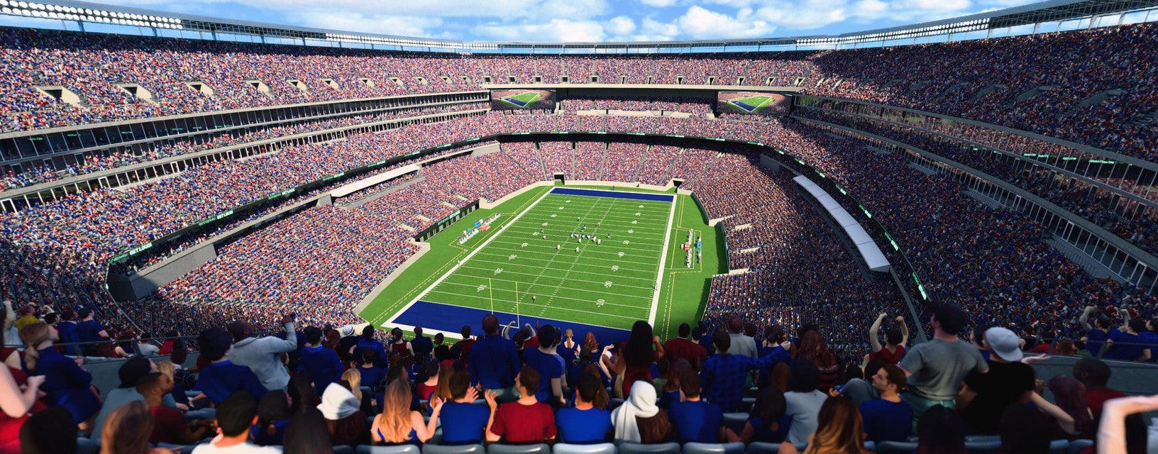 Seat view from Upper Endzone