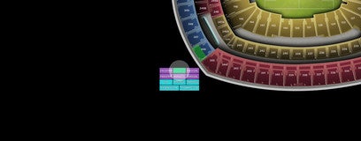 Seat view from England Supporters Standard