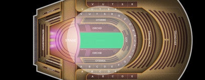 Seat view from Orchestra