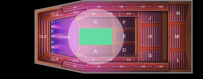 Seat view from Floor