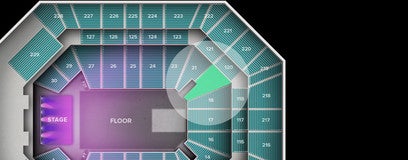 Seat view from Lower