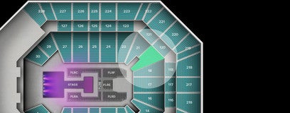 Seat view from Lower