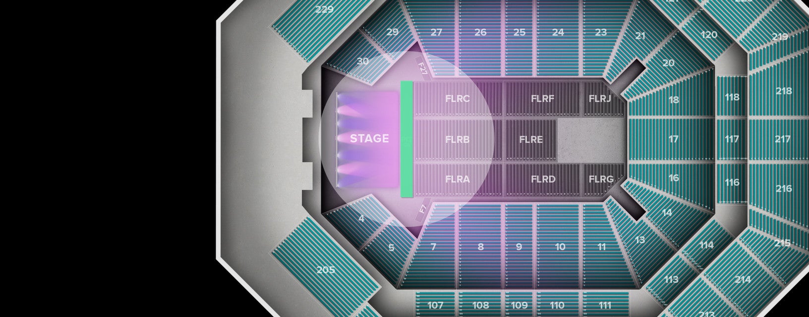Seat view from Floor